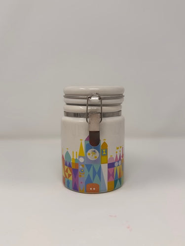 14 oz Ceramic Small World Storage Jar